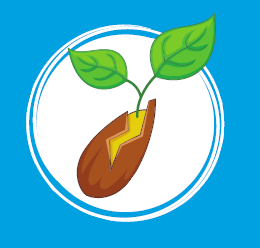 Bronfman sustainers logo - a seedling.